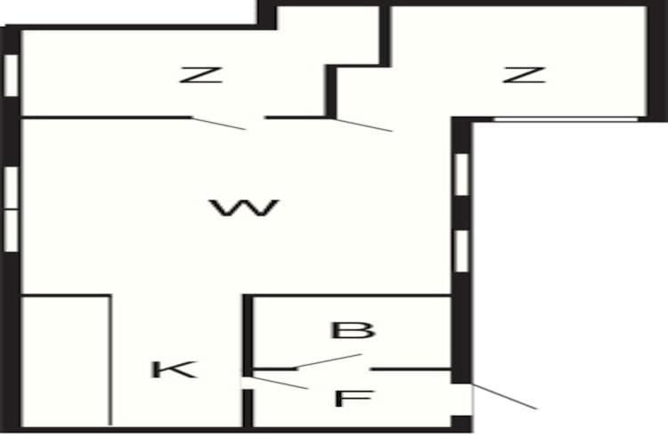 4 Person Holiday Home In Вайерс Странд Екстериор снимка